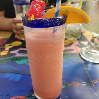 Tacos El Nevado - Pantera Rosa - Tequila, pineapple juice, coconut cream, and grenadine. This drink is so good!! - Mexican Near Me - Charlotte, North Carolina Tacos El Nevado - Pantera Rosa - Tequila, pineapple juice, coconut cream, and grenadine. This drink is so good!! - Mexican Near Me - Charlotte, North Carolina