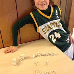 Learning Tools - Symbol Mastery - Dyslexa Trigger Word "them" - meaning created in clay.