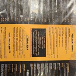 The Royal Punjabi - Menu