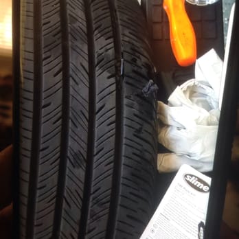 Firestone Complete Auto Care - Firestone's Technician at this location told me this tire is beyond repair??? WTH!! - Tires Near Me - Henderson, Nevada