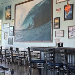 Pelon's Baja Grill - Bar seating and booth seating