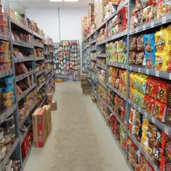 Hungry Ninja - So much ramen/instant noodles. Like almost an entire aisle!