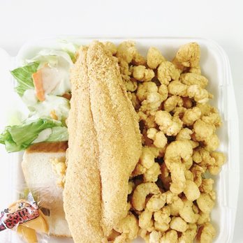 Coastal Seafood - a meal in a styrofoam container - Chinese Near Me - Beaumont, Texas