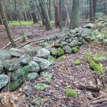 Noel Baker Trail - Old rock wall - Hiking Near Me - Canton, Connecticut
