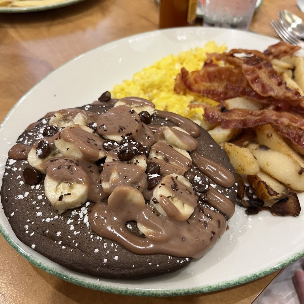 Cora - Chocolate pancake combo - Breakfast & Brunch Near Me - Peterborough, Ontario Cora - Chocolate pancake combo - Breakfast & Brunch Near Me - Peterborough, Ontario