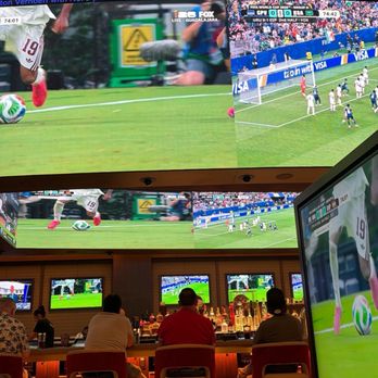 Playbook - The bar with large TV screen above it. Great for watching the World Cup games. - Sports Bars Near Me - Rohnert Park, California