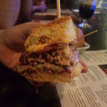 Blvd Brgr - peanut butter with raspberry puree, bacon, onions, cheese and chipotle ailoi - Burgers Near Me - Camarillo, California