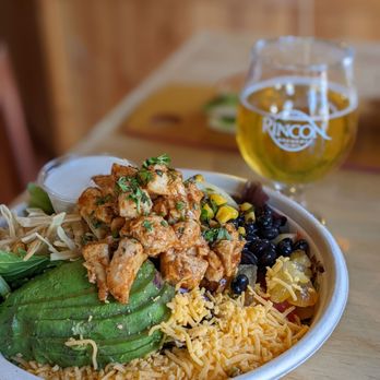 Rincon Brewery - BBQ Chicken Salad - Brewpubs Near Me - Santa Barbara, California Rincon Brewery - BBQ Chicken Salad - Brewpubs Near Me - Santa Barbara, California