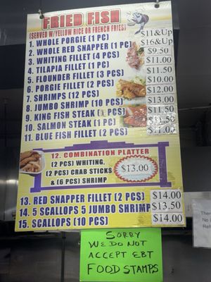 Menu photo 3 Dyre Fish Market Bronx, NY Menu photo 3 Dyre Fish Market Bronx, NY