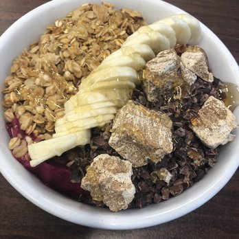 Superfruit Republic - Broadway - Cacao bowl with pitaya and frozen almond butter - Juice Bars & Smoothies Near Me - Denver, Colorado Superfruit Republic - Broadway - Cacao bowl with pitaya and frozen almond butter - Juice Bars & Smoothies Near Me - Denver, Colorado
