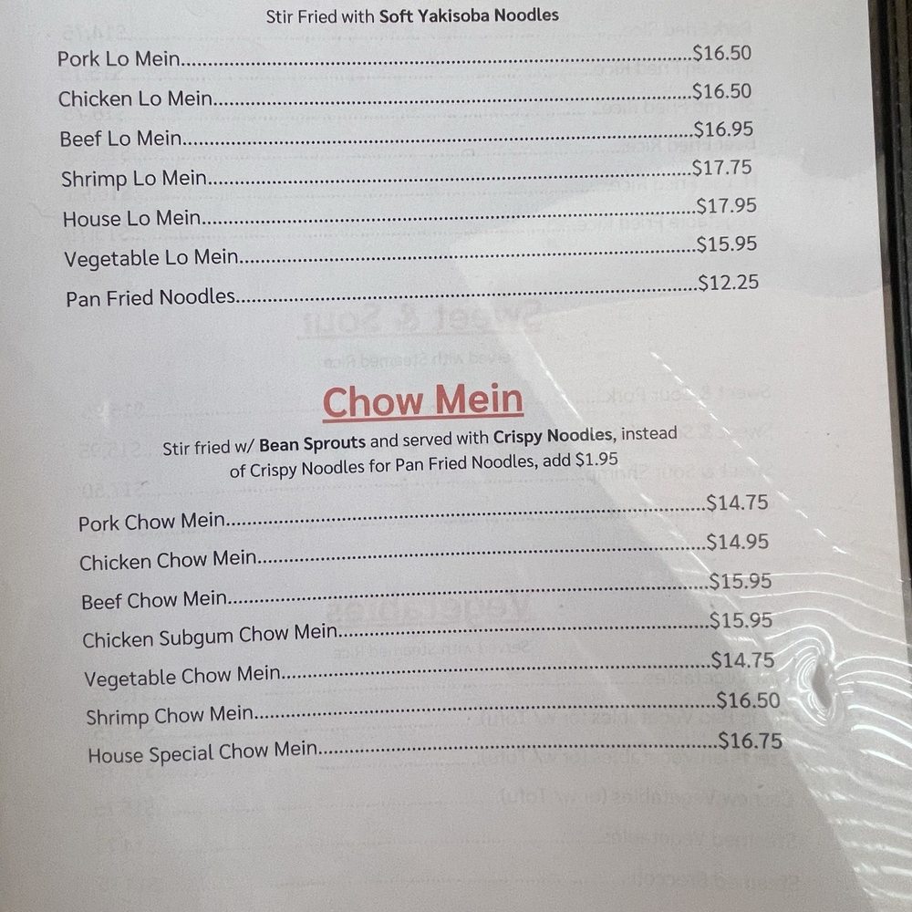 Szechuan Chinese Restaurant - Menu 6/8/24 - Chinese Near Me - Cottage Grove, Oregon