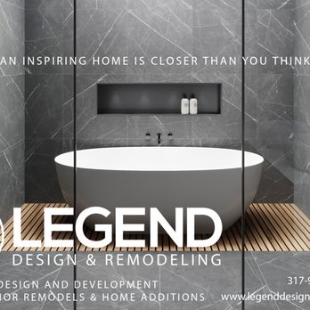 Legend Design Build - a bathtub in a bathroom - General Contractors Near Me - Indianapolis, Indiana