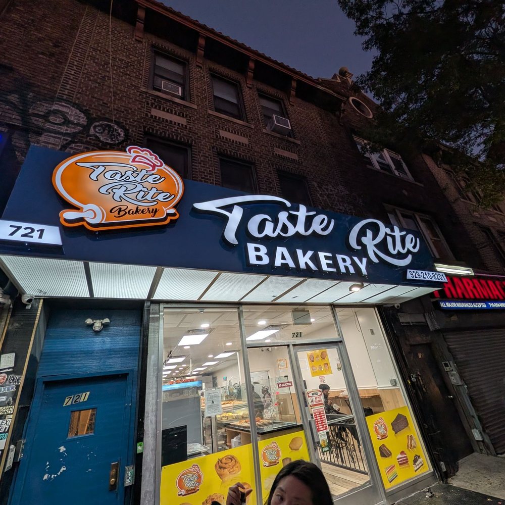 Taste Rite Bakery - Outside / Store Front - Bakeries Near Me - Brooklyn, New York Taste Rite Bakery - Outside / Store Front - Bakeries Near Me - Brooklyn, New York