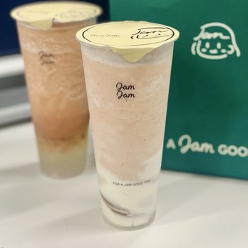 Jam Jam Tea & Moments - Peach yogurt - Bubble Tea Near Me - Los Angeles, California Jam Jam Tea & Moments - Peach yogurt - Bubble Tea Near Me - Los Angeles, California