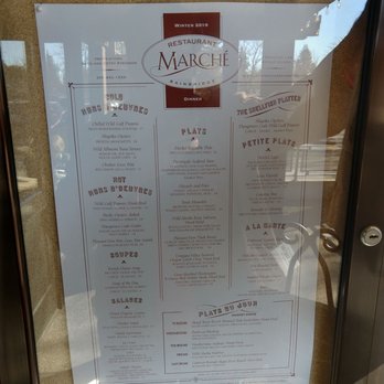 Restaurant Marché - Menu - French Near Me - Bainbridge Island, Washington