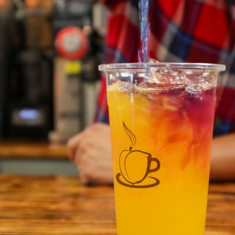 Peachy Corners Cafe - Unicorn Mango @tiffhuangry - Coffee & Tea Near Me - Peachtree Corners, Georgia Peachy Corners Cafe - Unicorn Mango @tiffhuangry - Coffee & Tea Near Me - Peachtree Corners, Georgia