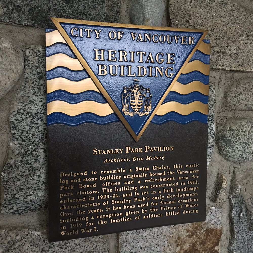 Stanley Park Pavilion - Heritage plaque~ - Venues & Event Spaces Near Me - Vancouver, British Columbia Stanley Park Pavilion - Heritage plaque~ - Venues & Event Spaces Near Me - Vancouver, British Columbia