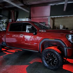 Long Beach Audio Shop - Train Horn 2025 GMC Denali with RGB Rocker Lights all done here at Long Beach Audio Shop in Long Beach...