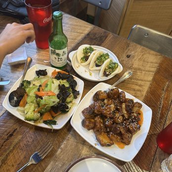Uncle Panda Dumpling & Noodle House - Vegetable Mix, sweet & sour baby back ribs, chicken teriyaki buns. - Noodles Near Me - Glendale, Arizona Uncle Panda Dumpling & Noodle House - Vegetable Mix, sweet & sour baby back ribs, chicken teriyaki buns. - Noodles Near Me - Glendale, Arizona