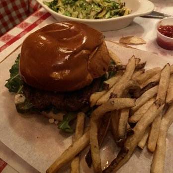 Brasserie Le Bouchon Restaurants - Lamb burger - French Near Me - Cold Spring, New York