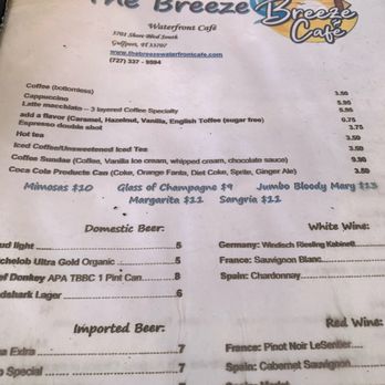 The Breeze Waterfront Cafe - Breakfast & Brunch Near Me - Gulfport, Florida