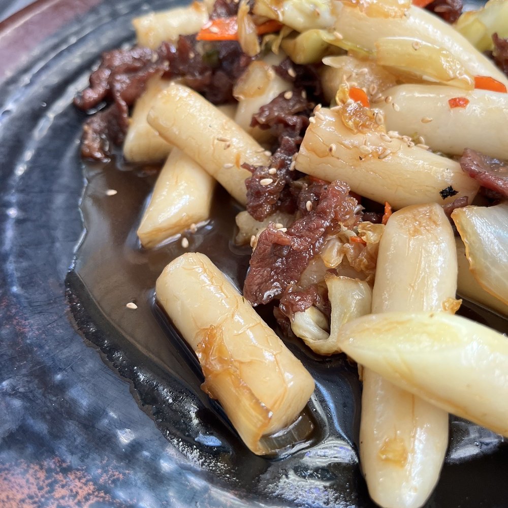 Jumping Spoon - Rice cake with bulgogi - Korean Near Me - Hercules, California Jumping Spoon - Rice cake with bulgogi - Korean Near Me - Hercules, California