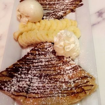 Blue Daisy - Nutella Banana Strawberry Crepe - Creperies Near Me - Santa Monica, California