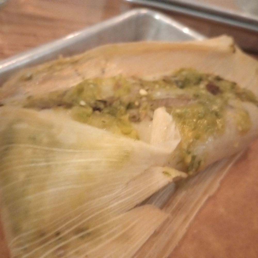 Pork tamale Pork tamale
