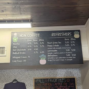 Poppy’s Coffee House - Menu October 2025 - Coffee & Tea Near Me - San Antonio, Texas
