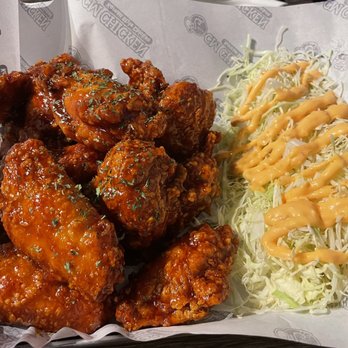 CM Chicken - Gardena - 3. Garlic Spicy Chicken - Chicken Shop Near Me - Gardena, California
