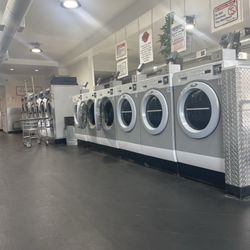 Half the washing area