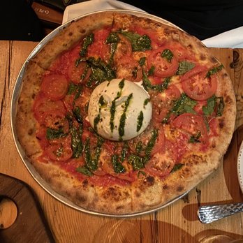 Wood Stack Pizza Kitchen - Burrata Pizza Dinner - Pizza Near Me - Pine Brook, New Jersey