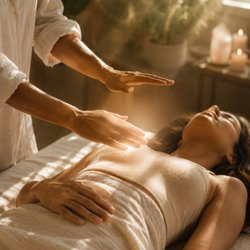 Reiki is energy medicine. It nourishes the body, relaxes the mind and clears energy blockages