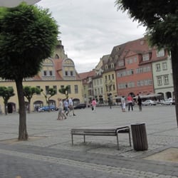 Cafe Kanzlei - Blick vom Café über den Marktplatz