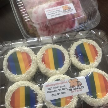 Maribeth's Bakery - Pride cupcakes and rasberry pop tarts. The pop tarts are for the long walk to the bus stop! - Bakeries Near Me - Alexandria, Virginia Maribeth's Bakery - Pride cupcakes and rasberry pop tarts. The pop tarts are for the long walk to the bus stop! - Bakeries Near Me - Alexandria, Virginia