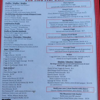 Red Hut Cafe Nevada - Menu 2 - American Near Me - Stateline, Nevada Red Hut Cafe Nevada - Menu 2 - American Near Me - Stateline, Nevada
