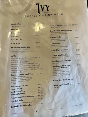 Menu photo 2 Ivy Café Clayton, MO Menu photo 2 Ivy Café Clayton, MO