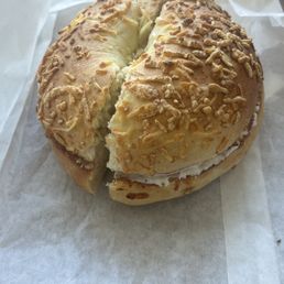 Asiago bagel Asiago bagel