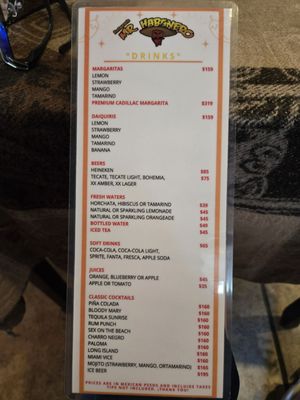 Menu photo 2 Mr Habanero Cancún, ROO