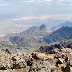 Steens Mountain - Smokey atmosphere