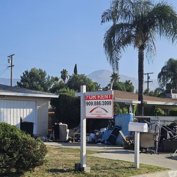 Pama Management - weeks worth of junk that is just sitting. No other house here looks that way. we do not appreciate that this has not been taken care of. - Apartments Near Me - San Bernardino, California Pama Management - weeks worth of junk that is just sitting. No other house here looks that way. we do not appreciate that this has not been taken care of. - Apartments Near Me - San Bernardino, California