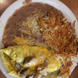 Chile Verde Omelette