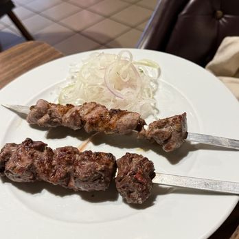 Shashlik House - Beef tenderloin and lamb tenderloin shashlik - Uzbek Near Me - New York, New York