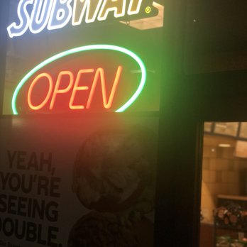 Subway - Open sign is clearly still lit up - Sandwiches Near Me - Corona, California Subway - Open sign is clearly still lit up - Sandwiches Near Me - Corona, California