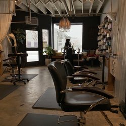 Salt Salon 2210 - Front lobby and salon chairs