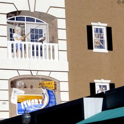 Stuart Riverwalk - Cool murals on the side of a building!