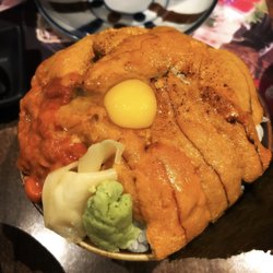 鳴門魚市場居酒屋 - 三色海膽飯