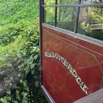 Shadowbrook - Shadowbrook sign on hillavator - American Near Me - Capitola, California