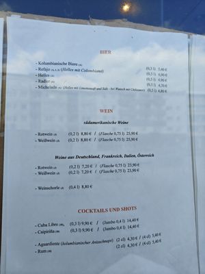 Menu photo 3 Cafe Sol Latino Munich, BY Menu photo 3 Cafe Sol Latino Munich, BY