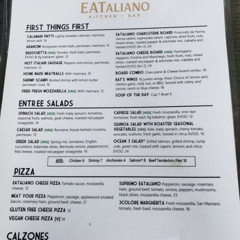EATaliano Kitchen - Salad menu - Italian Near Me - Atlanta, Georgia EATaliano Kitchen - Salad menu - Italian Near Me - Atlanta, Georgia